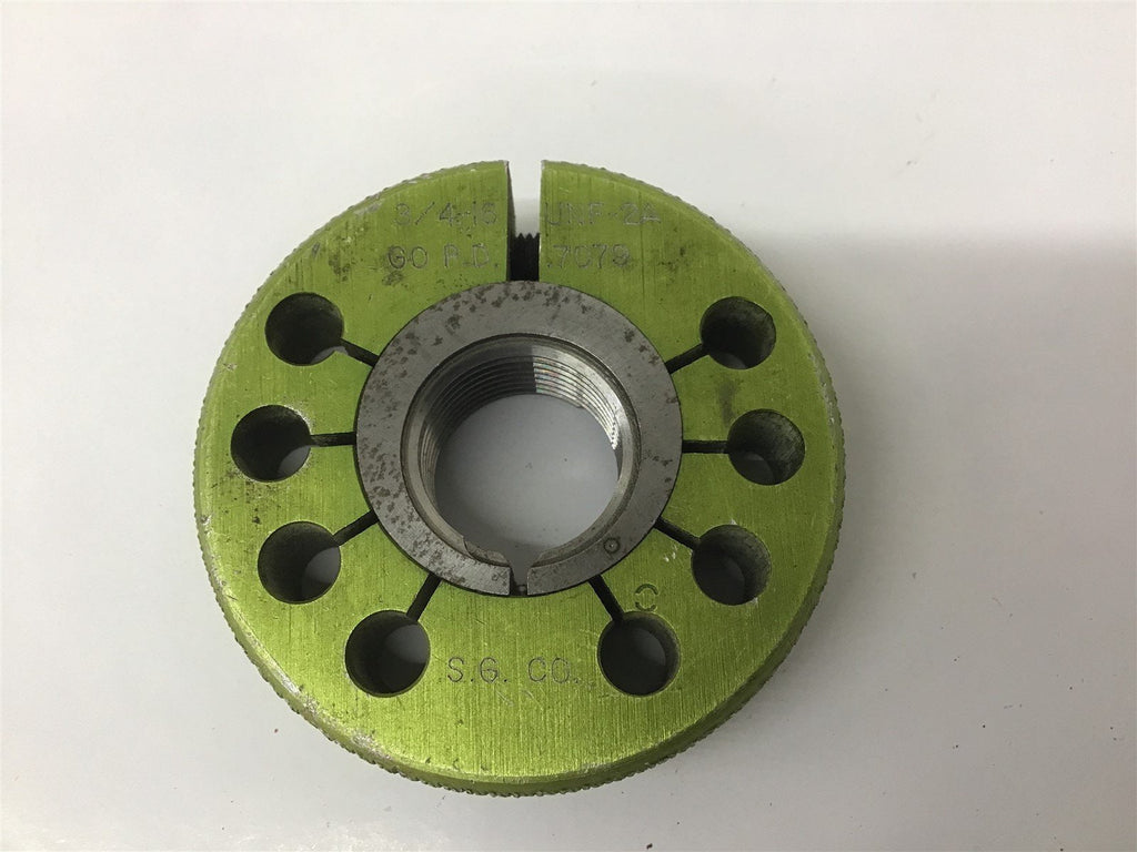 S.G.Co. 3/4-16 UNF-2A Thread Ring Gage GO .7079