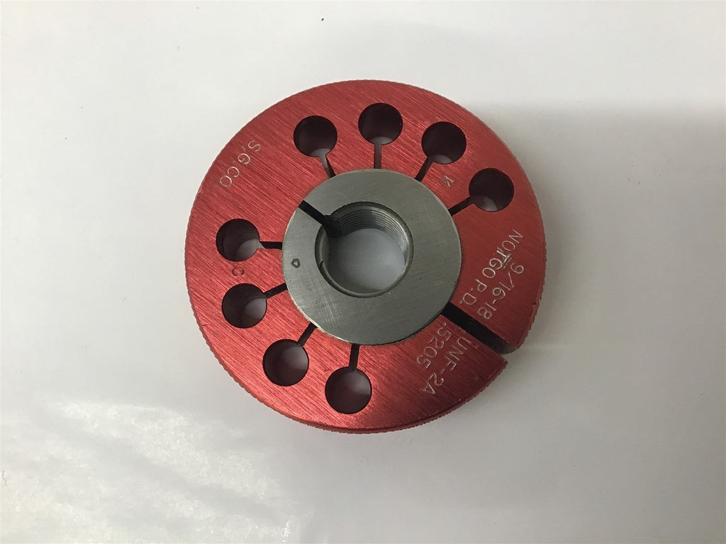 SGCO 9/16-18 UNF-2A Thread Ring Gage NO GO .5205