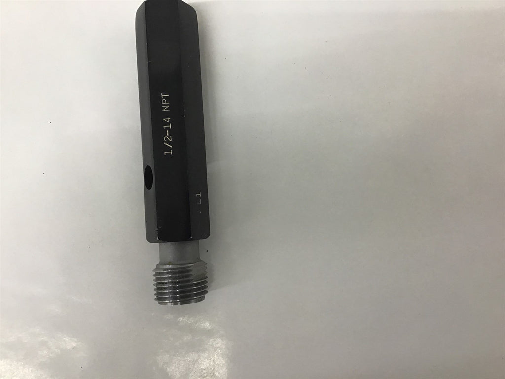 Hemco 1/2-14 NPT Thread Plug Gage One Sided