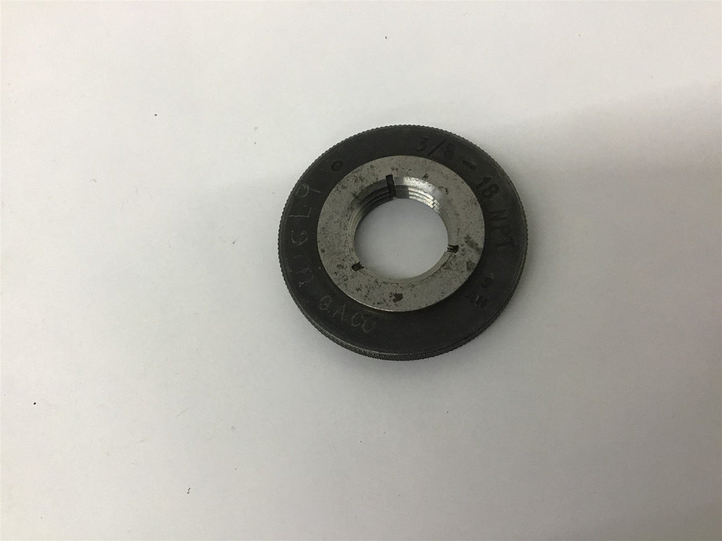 Gaco 3/8-18 NPT Thread Ring Gage