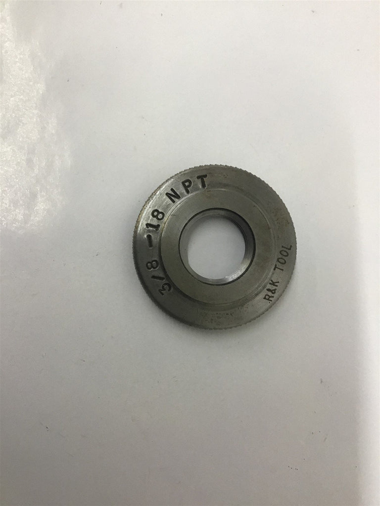 RK Tool 3/8-18 NPT Thread Ring Gage