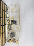 36 Drawer Bin Filled With Resistors Capacitors Diodes Potentiometers