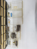 36 Drawer Bin Filled With Resistors Capacitors Diodes Potentiometers