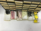36 Drawer Bin Filled With Fuses Insulators And Other Assorted Items