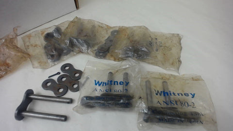 Lot Of 6 Whitney 80-2 Connecting Links,