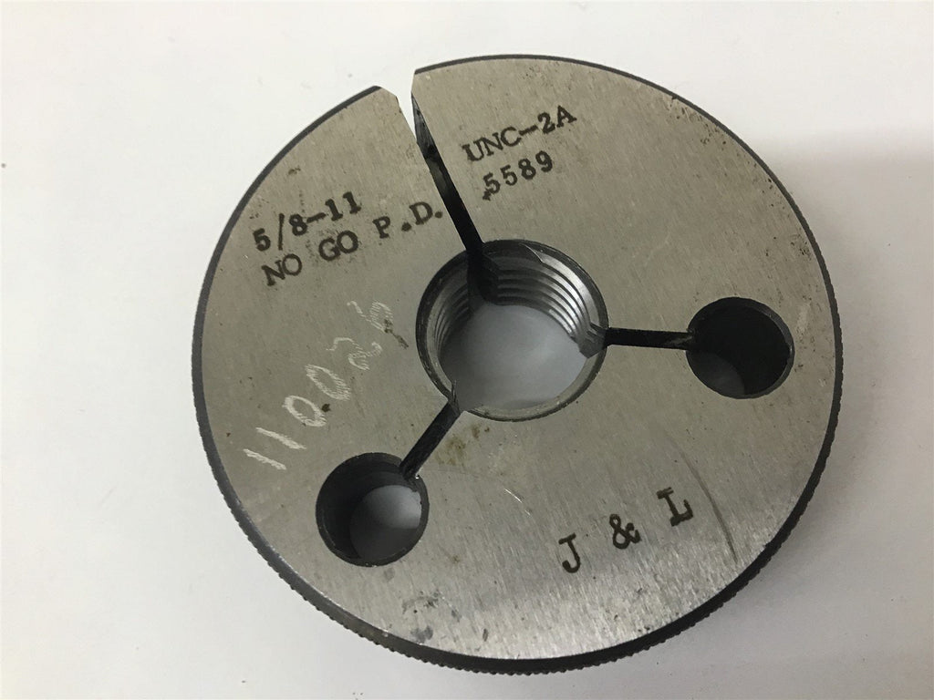 JL 5/8-11 UNC-2A Thread Ring Gage No Go .5589