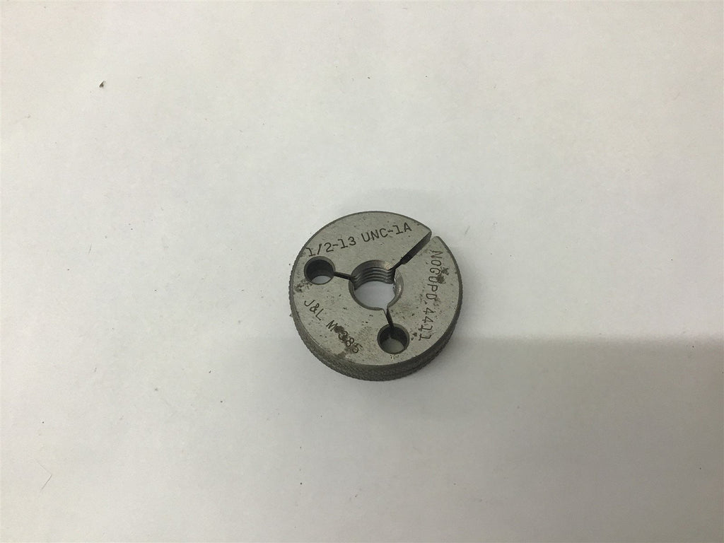 JL 1/2-13 UNC-1A Thread Ring Gage No Go .4411
