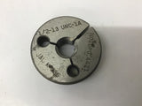 JL 1/2-13 UNC-1A Thread Ring Gage No Go .4411