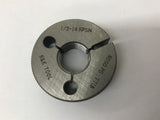 RK Tool 1/2-14 NPSM Thread Ring Gage No Go .7718