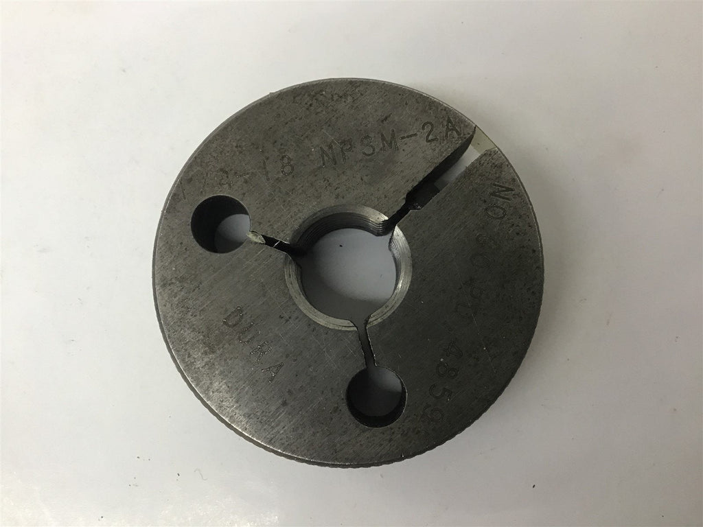 Dura 1/4-18 NPSM-2A Thread Ring Gage No Go .4859