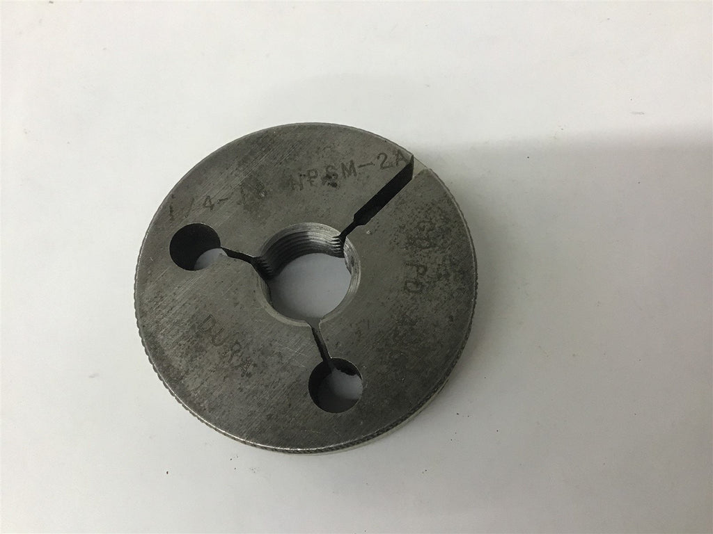 Dura 1/4-18 NPSM-2A Thread Ring Gage Go .4903