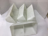 Dura Bucket Style SS 1' L x 7-1/4" W x 5-1/2" Deep Lot Of 4