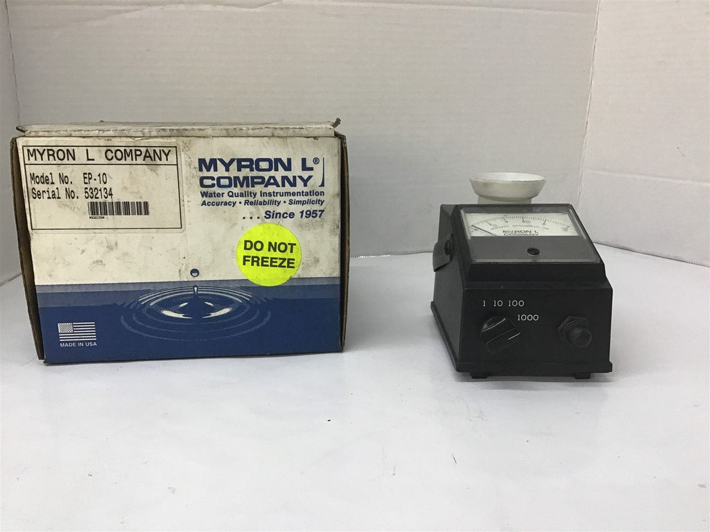 Myron L Company EP10 Multi Range Conductivity Meter BME Bearings and