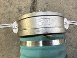 Dixon C-600 316 W/ End Caps W/ Material Hose