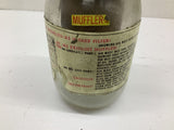 AB599B Pump Exhaust 16 Oz Muffler Bottle With Fitting