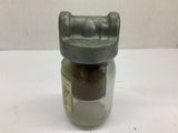AB599B Pump Exhaust 16 Oz Muffler Bottle With Fitting