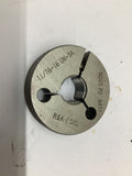 R&K Tool 11/16-16 UN-3A Threaded Ring Gage NO GO .6433
