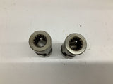 Belden Inc Needle Bearing Universal Joints Lot Of 2
