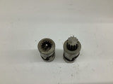 Belden Inc Needle Bearing Universal Joints Lot Of 2