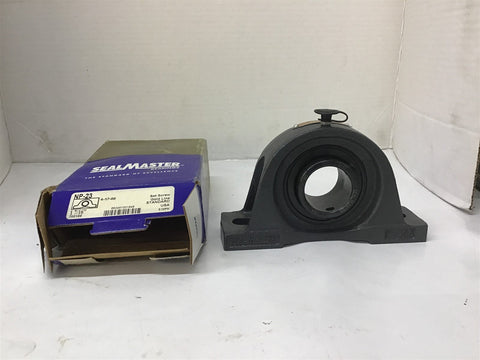 Seal Master NP-23 Gold Line Pillow Block Bearing 2-Bolt 1 7/16"