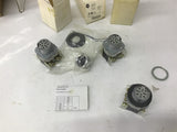 Allen-Bradley 800T-J91B Selector Switch 3-Position Spring Return Lot Of 3