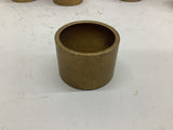 Brass Bushing L 1-1/4" OD 1-3/4" ID 1-1/2" Lot Of 15