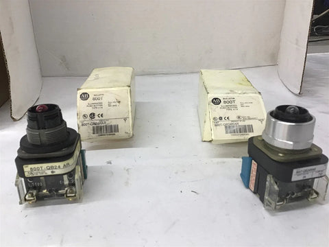 Allen-Bradley 800T-QB24RAR Illuminated Push Button
