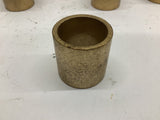 Brass Bushing L 1 1/2" OD 1 1/2" ID 1 1/4" Lot Of 28