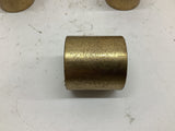Brass Bushing L 1 1/2" OD 1 1/2" ID 1 1/4" Lot Of 28