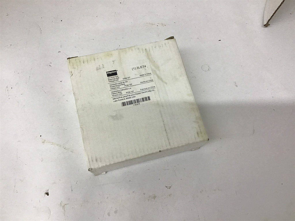 Dayton 3LE74 AC Axial Fan 220 V