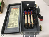 Square D H361AWK Safety Switch 14" x 6" x 4" Fuseable