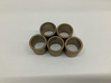 Brass Bushing L 1 1/4" OD 1 1/4" ID 1" Lot Of 5