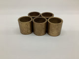 Brass Bushing L 1 1/4" OD 1 1/4" ID 1" Lot Of 5