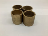 Brass Bushing L 1 1/2" OD 1 1/2" ID 1 1/4" Lot Of 4