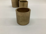 Brass Bushing L 1 1/2" OD 1 1/2" ID 1 1/4" Lot Of 4
