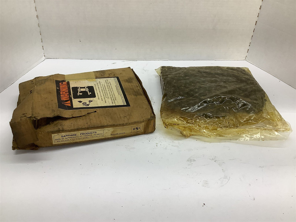 Sapphire Roller Chain 40 Size Chain BME Bearings and Surplus