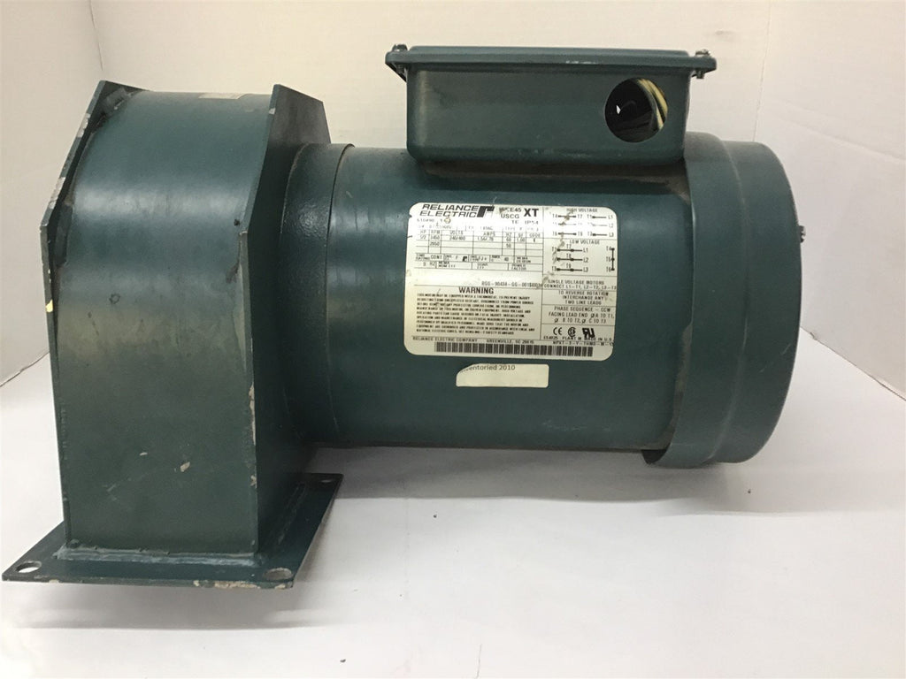 Reliance B77C5908V AC Blower Motor 1/2 Hp 240/480 V 3600 Rpm 2P 3 PH