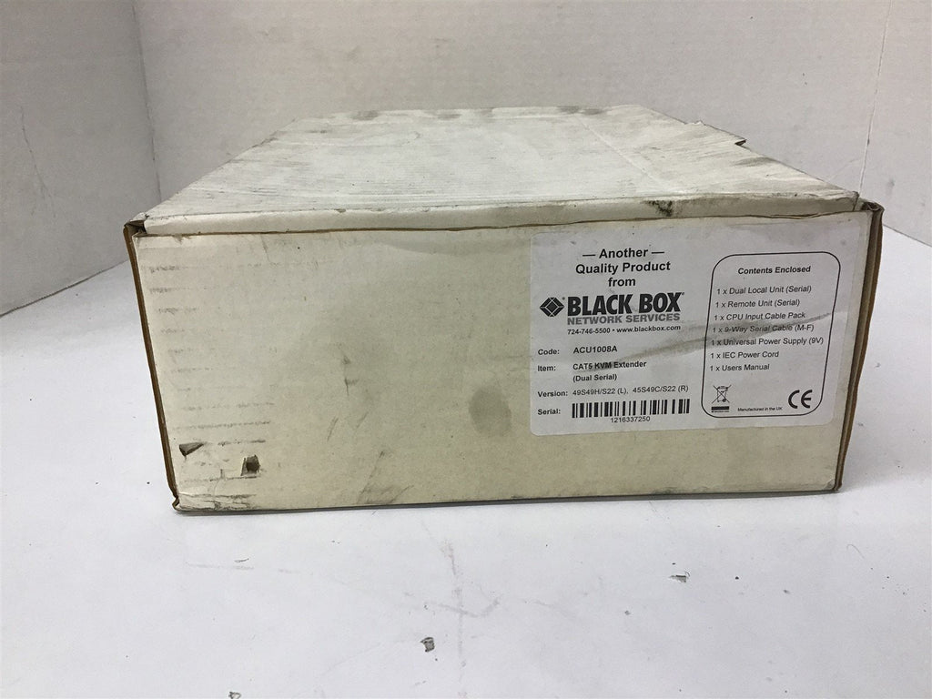 Black Box ACU1008A CAT5 KVM Extender