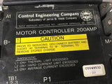 Control Engineering Co 200 Amp Motor Controller