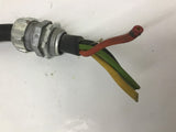 Hubbell 21415B 30A 600VAC Male Plug 3'-8" P-136-29-MSHA 12/4