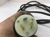 Hubbell 20A 125V Male And Female Plugs 8' Of Essex Royal 16/3 Type SJOW