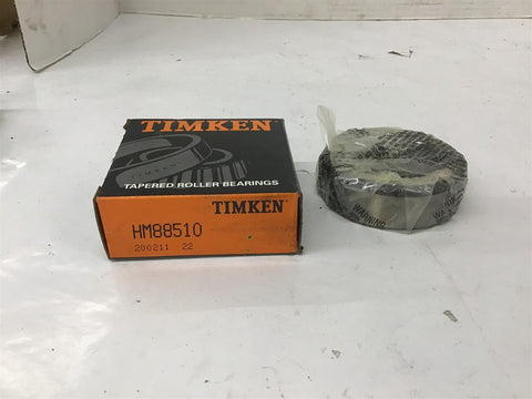 Timken HM88510 Tapered Roller Bearing 2" Bore