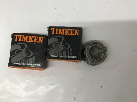 Timken HM88542 Tapered Roller Bearing 2" Bore Lot Of 2