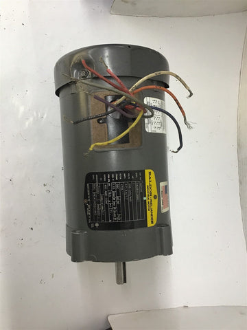 Baldor VM3546 AC Motor 1 HP 208-230/460V 1725 RPM 4 P 56C 3 PH 60 Hz TEFC