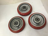 RK 6x2 Wheel Lot Of 3