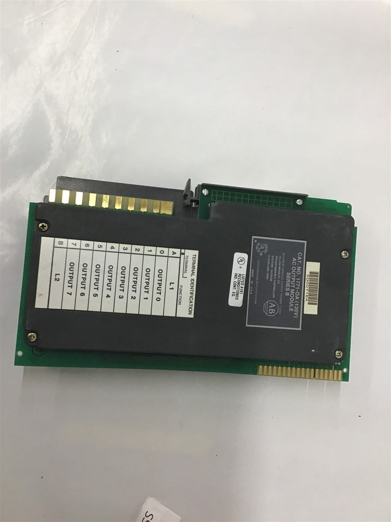 Allen Bradley 1771-OA Missing Tab