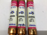 Ferraz Shawmut Trionic TRS60R Dual Element Time Delay Fuse 60 A 300 VDC Lot Of 3