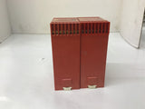 STI MC-S024 Control Unit Saftey Relay 110/230 VAC 24 V Lot Of 2