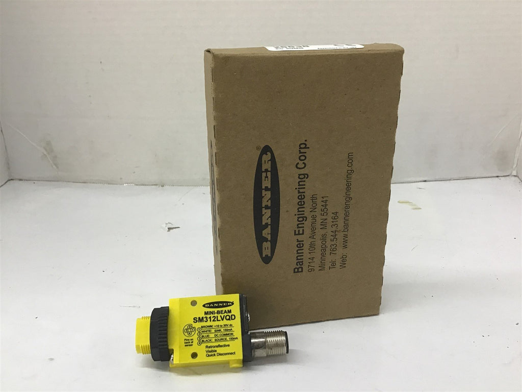 Banner Engineering SM312LVQD Mini-Beam Sensor