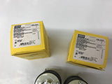 Hubbell HBL2431 Twist-Lock Plug 3 Pole 20 A 3 PH 4 Wire Grounding Lot Of 2